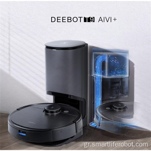 Ecovacs T9 AIVI + Deebot Αυτόματο Smart Robot Vacuums